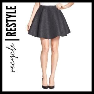 Kate Spade Lula Textured Lurex Circle Skirt